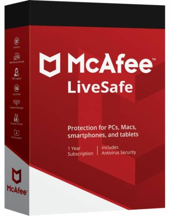 McAfee Livesafe 2020 – 1 Devices – 6 Years (Antivirus)