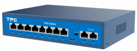 SWITCHE WIT (HD-B82A) 8+2-PORT POE 10/100Mbps