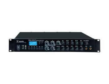 WESTA WM-250UT MIXING AMPLIFIER 250WATT / 100VOLT, 6 ZONE /